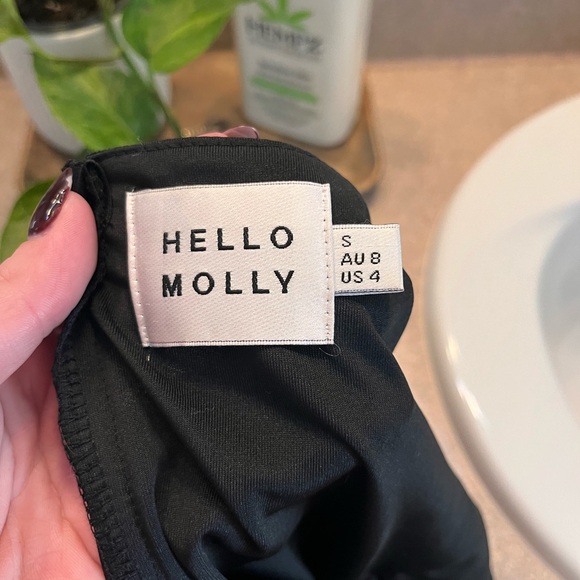 Hello Molly Black Long Sleeve Dress - Picture 4 of 4